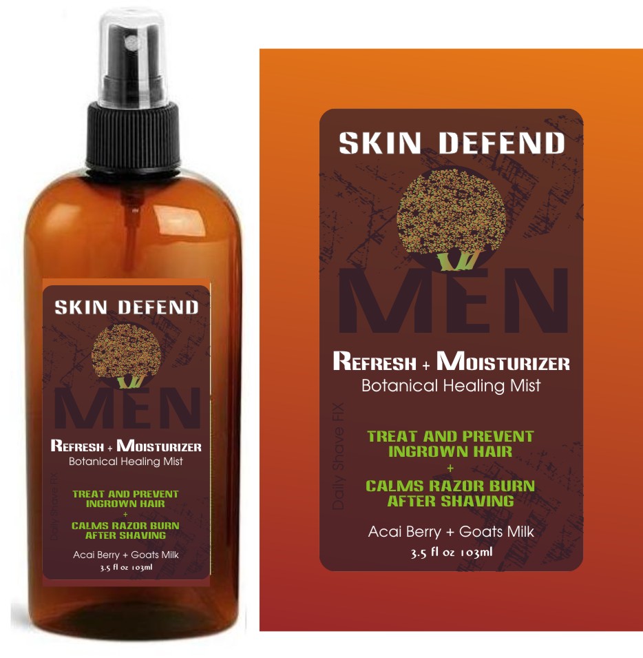 Label Design by thisisit for skin defend | Design #1484573