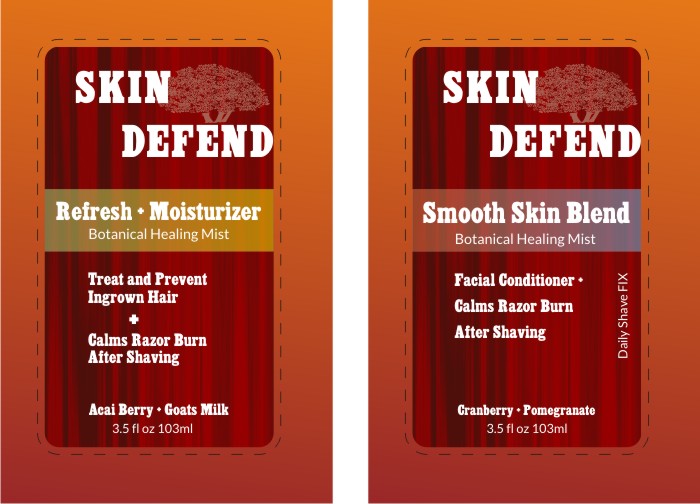 Label Design by thisisit for skin defend | Design #1493008