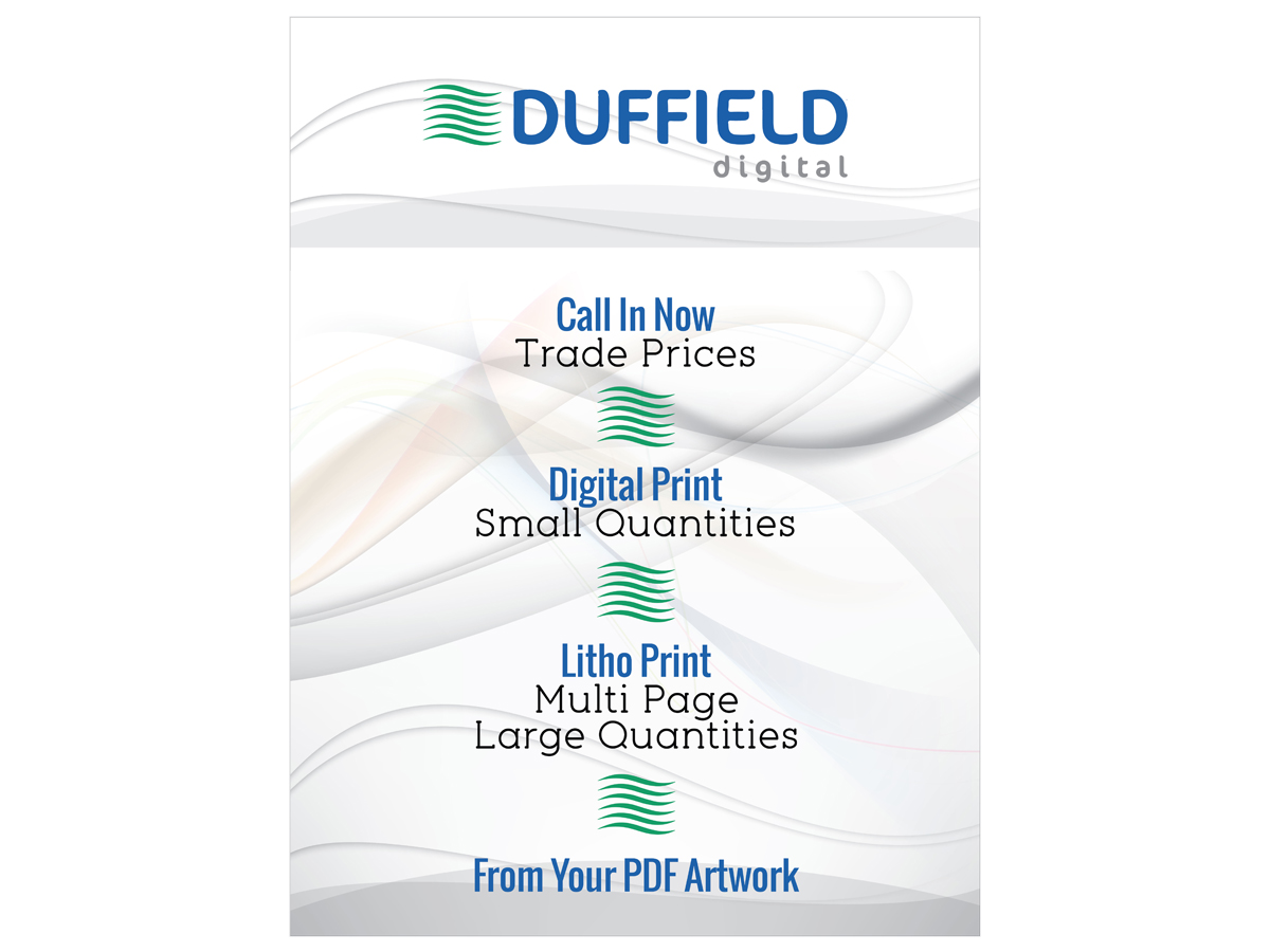 Banner Ad Design by Latest Design Ideas for Duffield Printers | Design #1490114