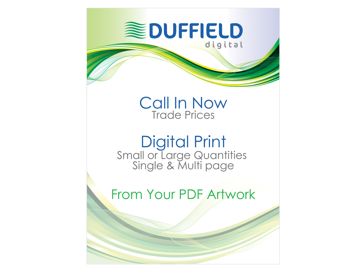 Digital Banner Ad Design For Duffield Printers By Latest Design