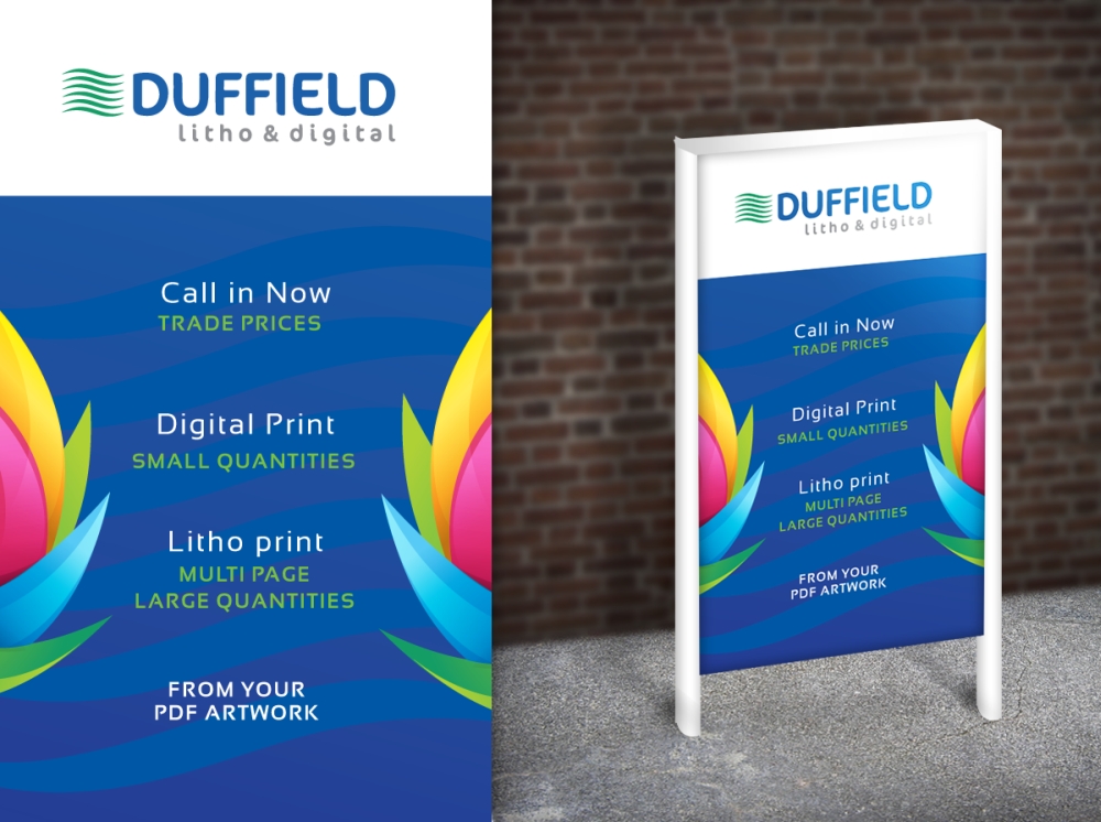 Banner Ad Design by MNM for Duffield Printers | Design #1485071