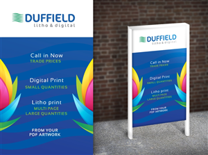 Banner Ad Design by MNM for Duffield Printers | Design: #1485071