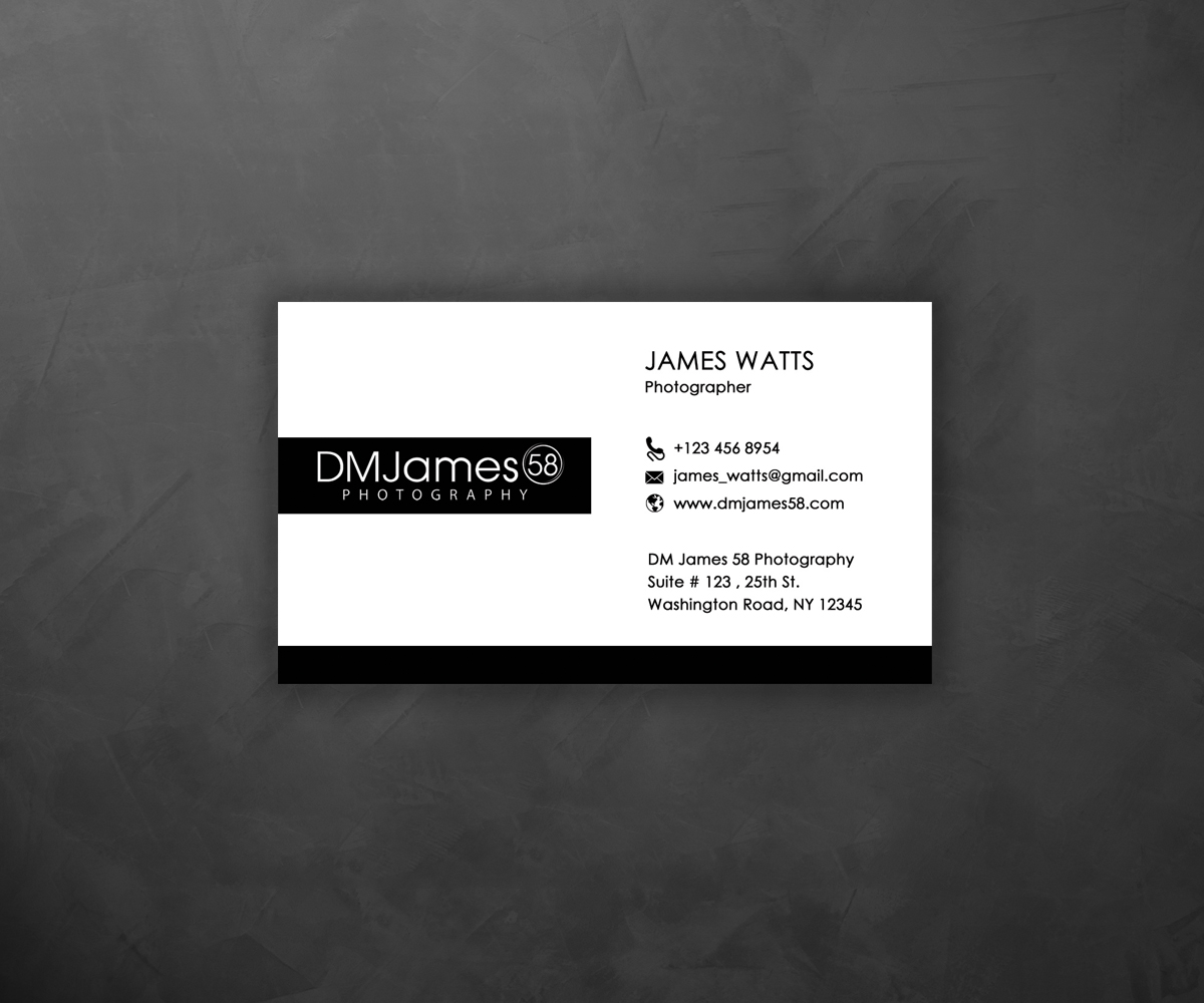 Business Card Design by Sarah Haroon for this project | Design #5310106