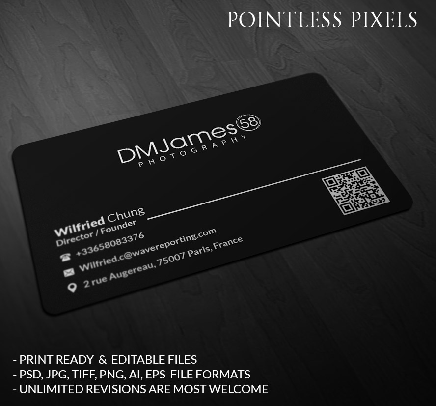 Business Card Design by Pointless Pixels India for this project | Design #5325760