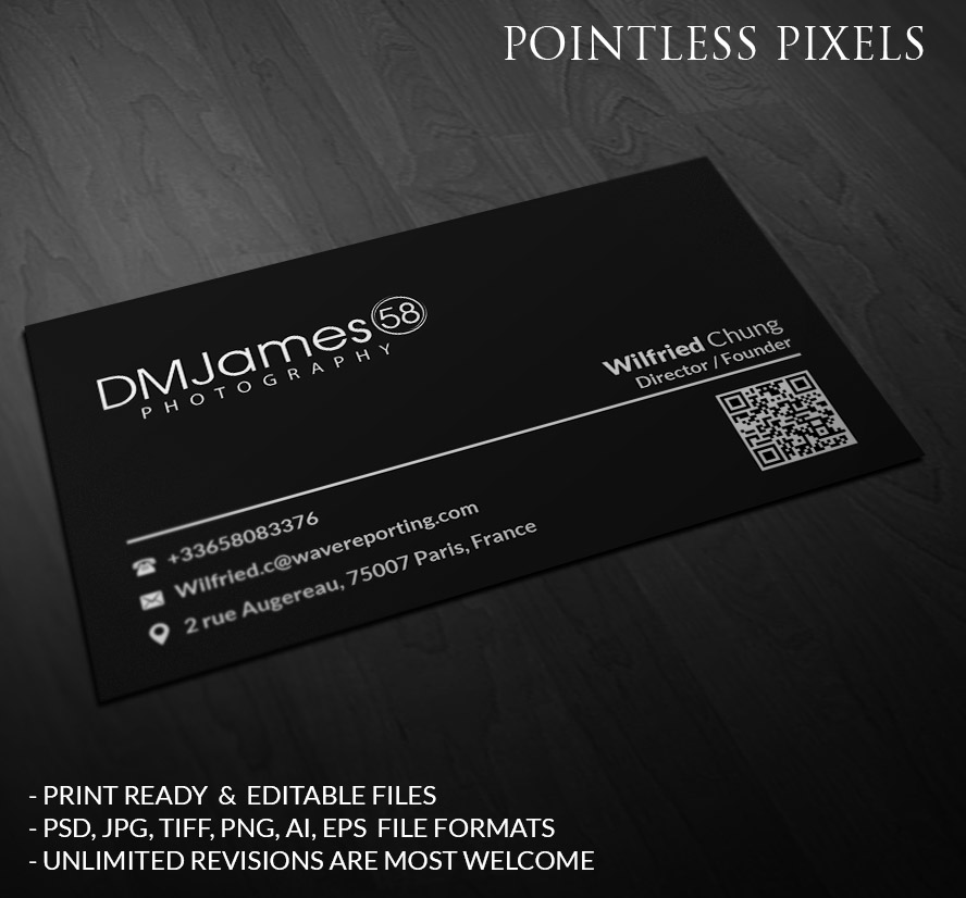 Diseño de Tarjeta de Presentación por Pointless Pixels India para este proyecto | Diseño #5325769