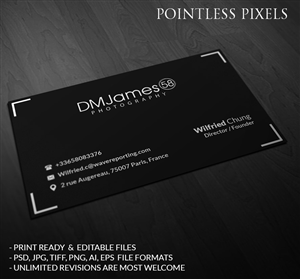 Business Card Design by Pointless Pixels India for this project | Design: #5325771