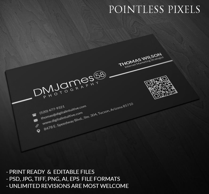 Business Card Design by Pointless Pixels India for this project | Design #5345699