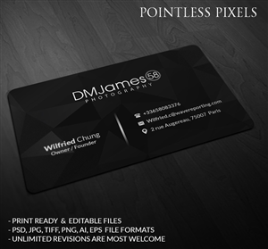 Business Card Design by Pointless Pixels India for this project | Design: #5346488