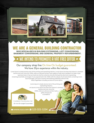 Flyer Design by ESolz Technologies for this project | Design #5324249
