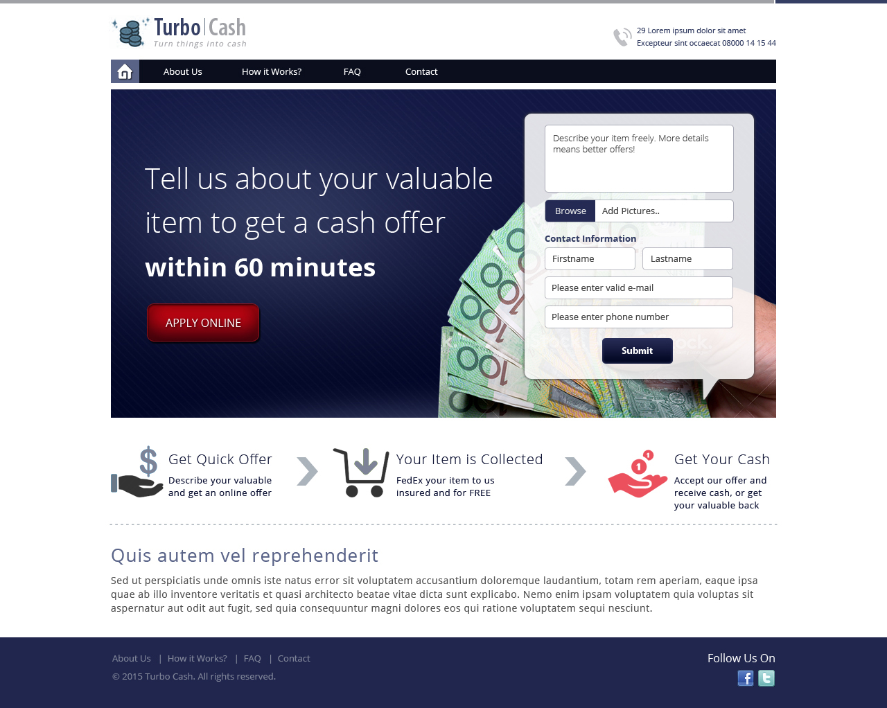 Wordpress Design by ASL Global for this project | Design: #5442420