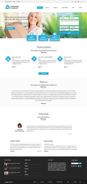 Wordpress Design by NS