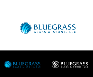 Logo Design by GliderGraphx for Bluegrass Glass & Stone, LLC | Design: #1517857