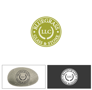Logo Design by DUAL DESIGNER for Bluegrass Glass & Stone, LLC | Design: #1533925