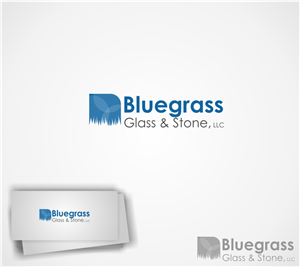 Logo Design by Naavyd for Bluegrass Glass & Stone, LLC | Design: #1491772