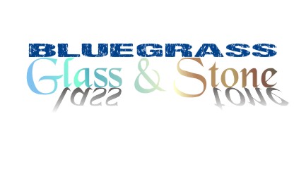 Logo Design by ChrisMoon for Bluegrass Glass & Stone, LLC | Design #1480871