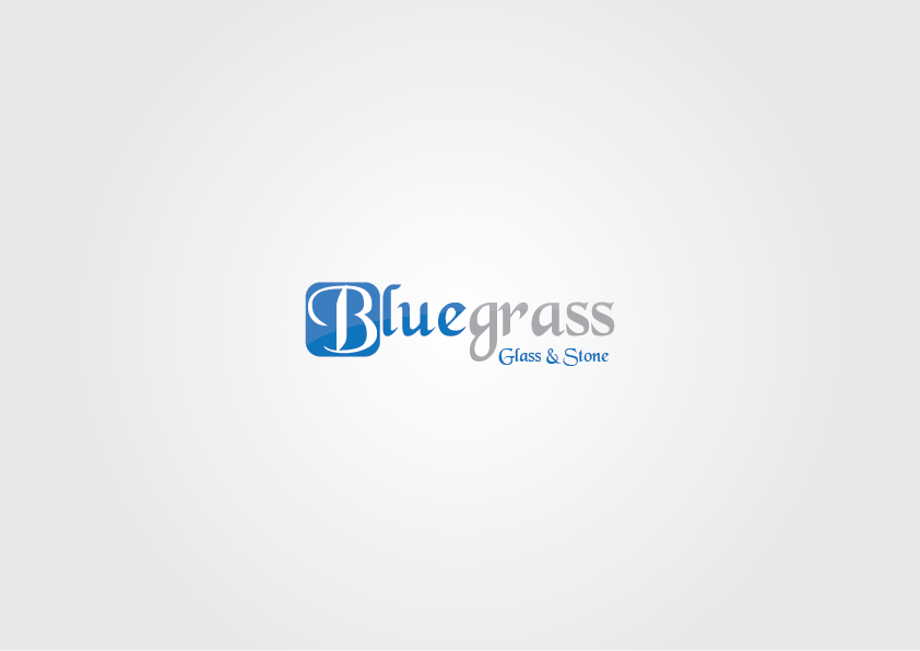Logo Design by Ryan Orlowski for Bluegrass Glass & Stone, LLC | Design #1492899