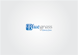 Logo Design by Ryan Orlowski for Bluegrass Glass & Stone, LLC | Design #1492899