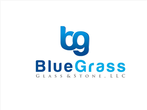 Logo Design by Sushma for Bluegrass Glass & Stone, LLC | Design: #1502775