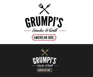 Logo Design by GLOW creative for Grumpi''s Smoke & Grill | Design: #5313483