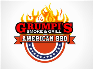 Logo Design by JHG for Grumpi''s Smoke & Grill | Design: #5347121