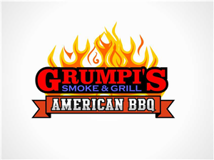 Logo Design by JHG for Grumpi''s Smoke & Grill | Design: #5347126