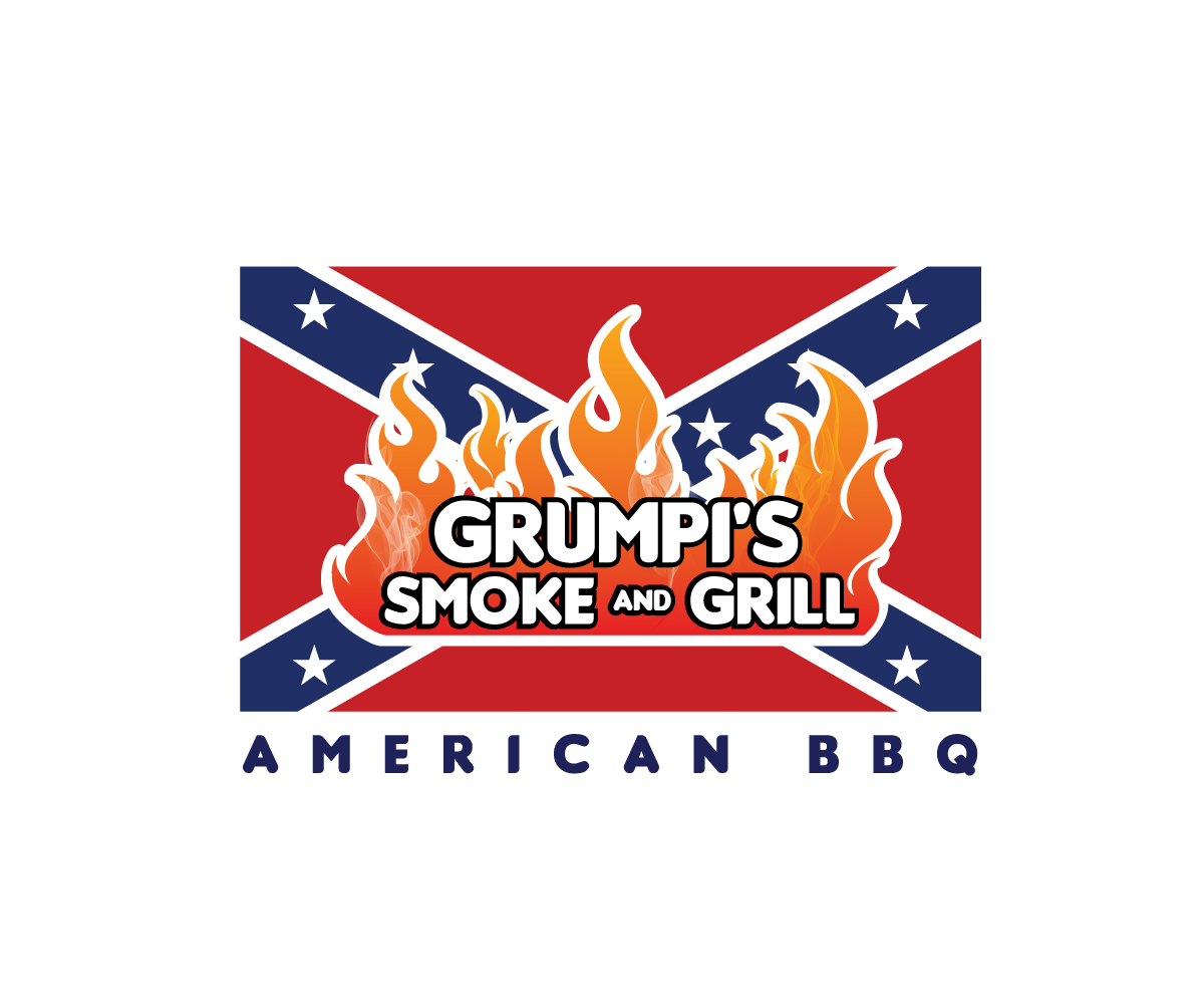 Logo Design by GT for Grumpi''s Smoke & Grill | Design: #5351584
