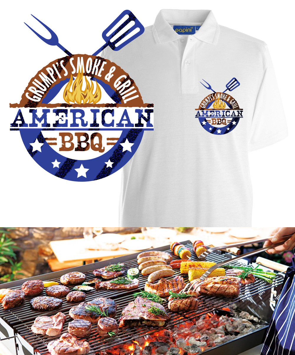 Logo-Design von ADL Designs für Grumpi''s Smoke & Grill | Design #5325337