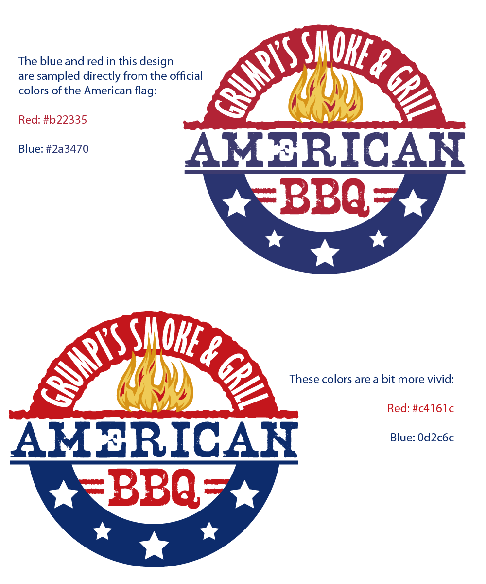Logo Design by ADL Designs for Grumpi''s Smoke & Grill | Design #5346135