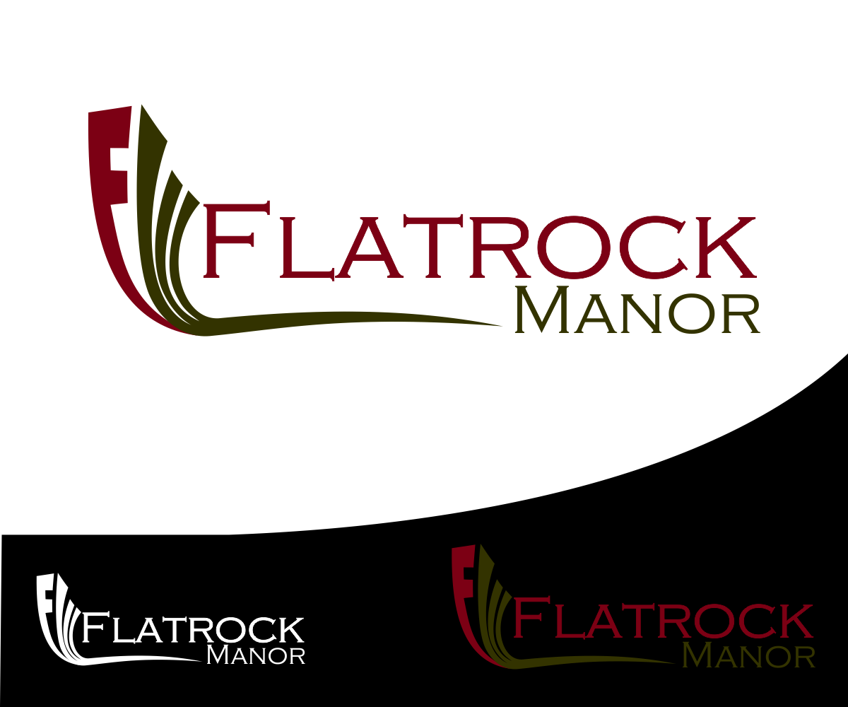 Logo-Design von Rey für Flatrock Manor | Design #5353189
