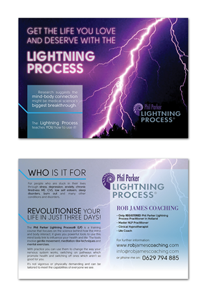 Lightning Process - New in Holland | Diseño de Flyer por Karen Gameiro