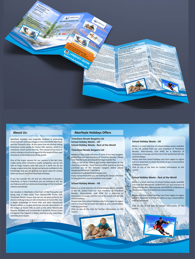 Broschüren-Design von Webrays für TV Village Ltd | Design #5389795