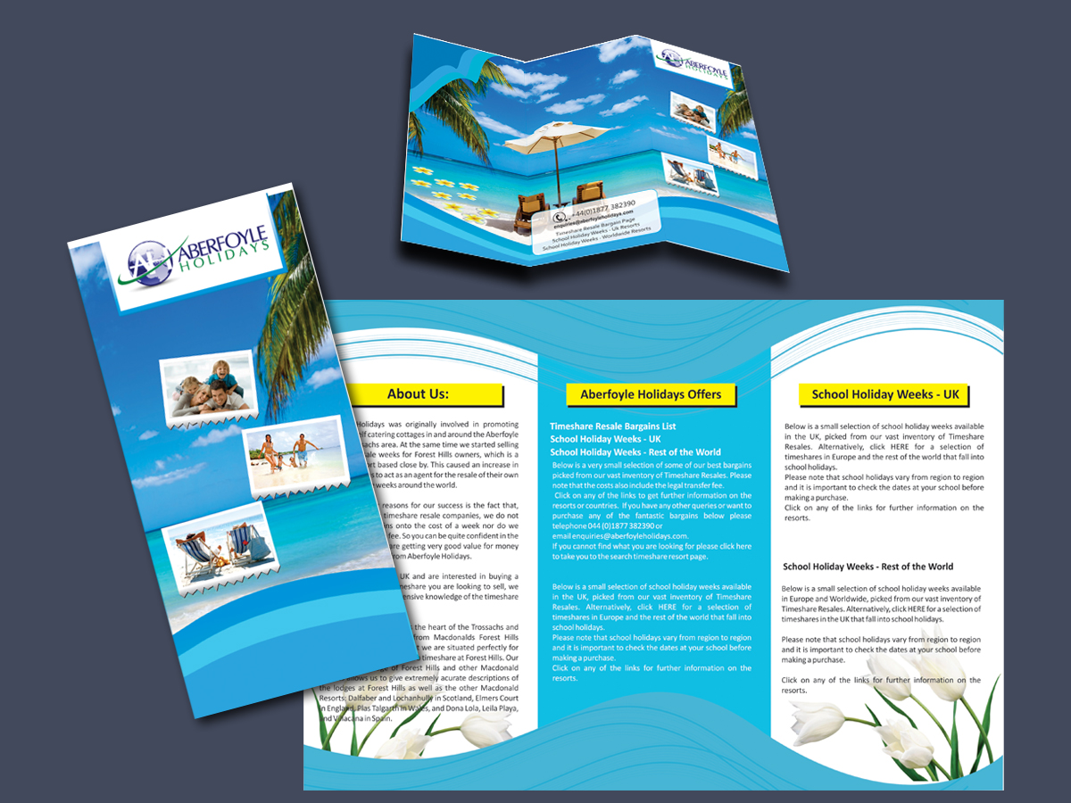 Brochure Design by Webrays for TV Village Ltd | Design #5390088