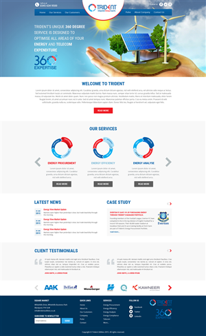 Web Design by Hashim Creetto for this project | Design: #5408582