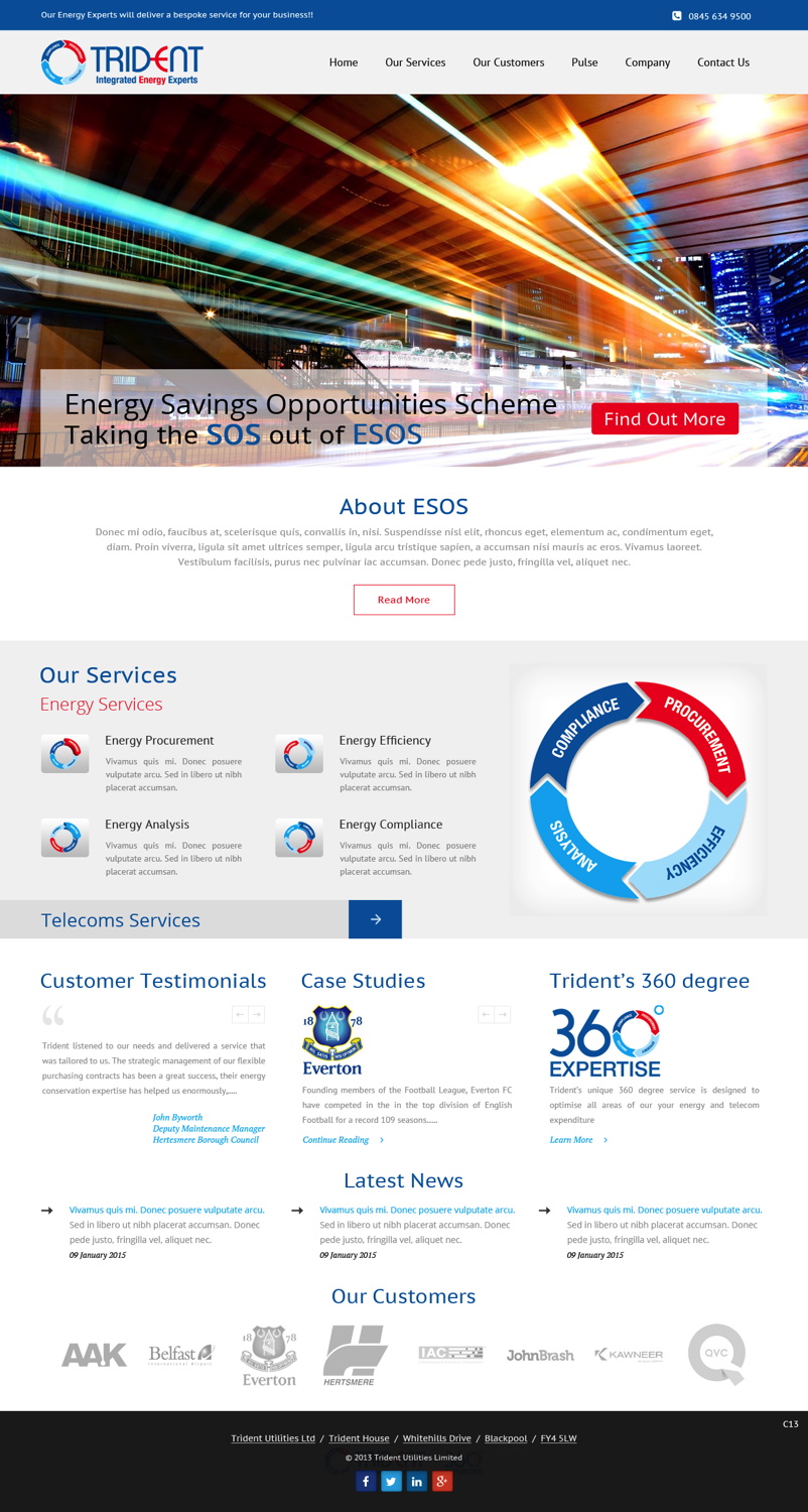 Web Design by pb for this project | Design #5343007