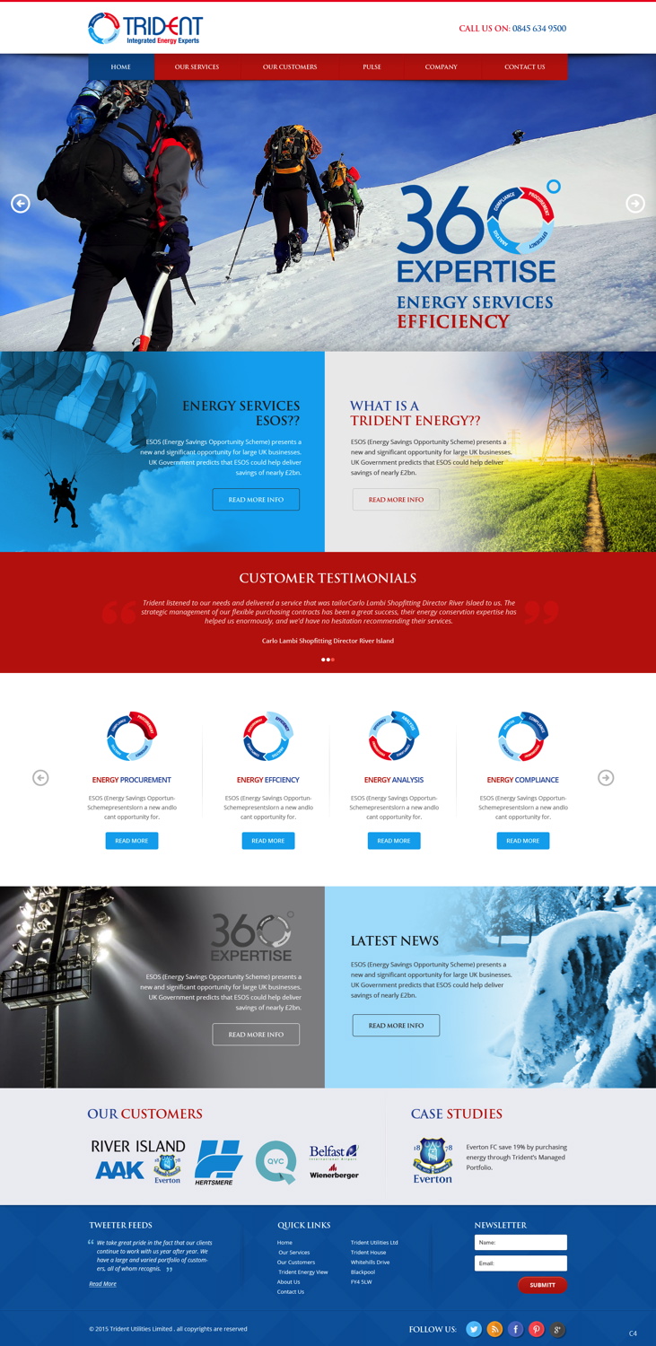 Web Design by pb for this project | Design #5345861