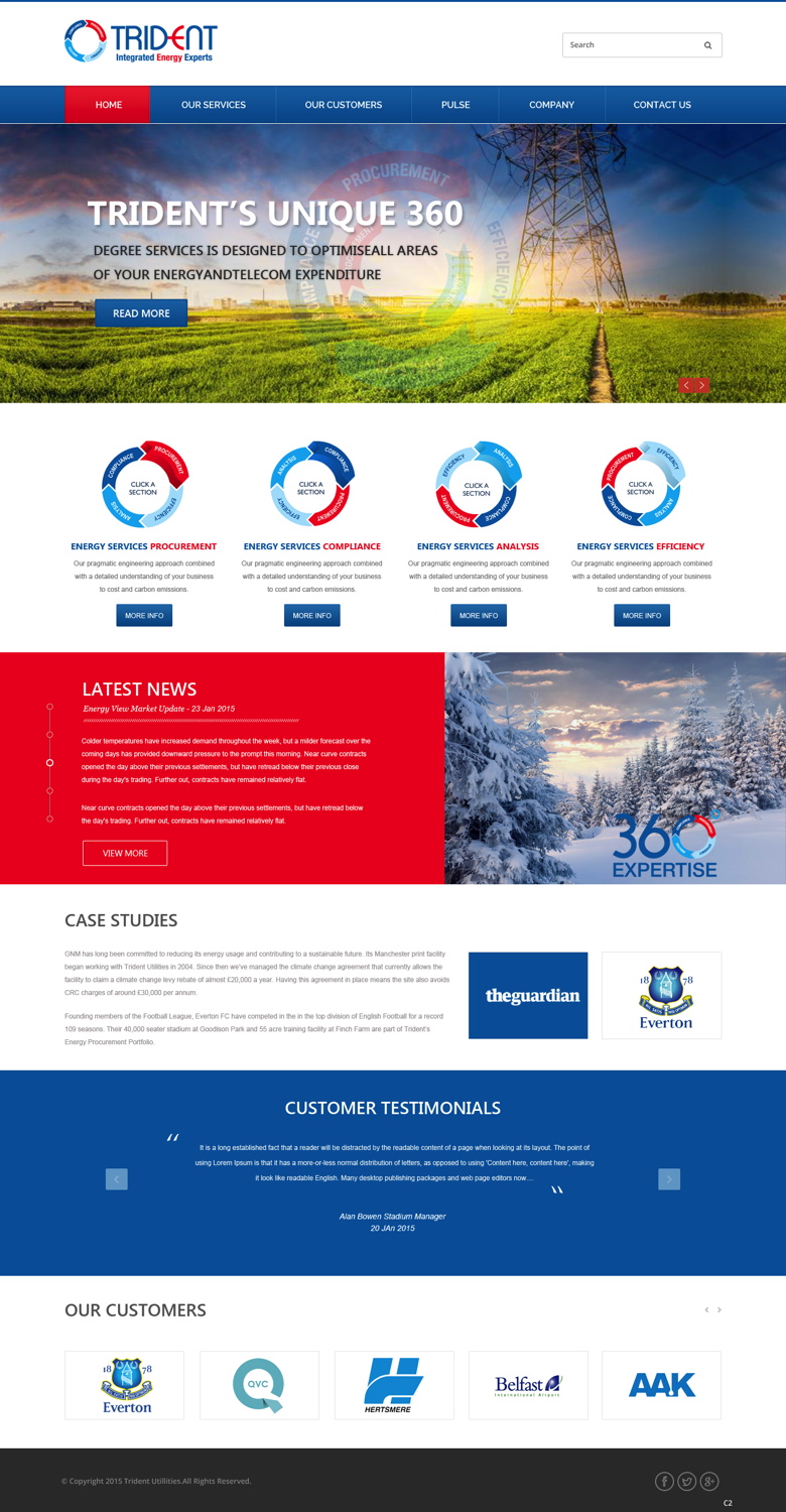 Web Design by pb for this project | Design #5345868