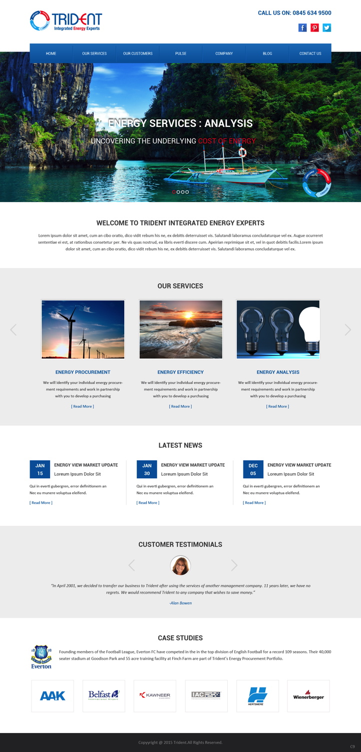 Web Design by pb for this project | Design #5345873