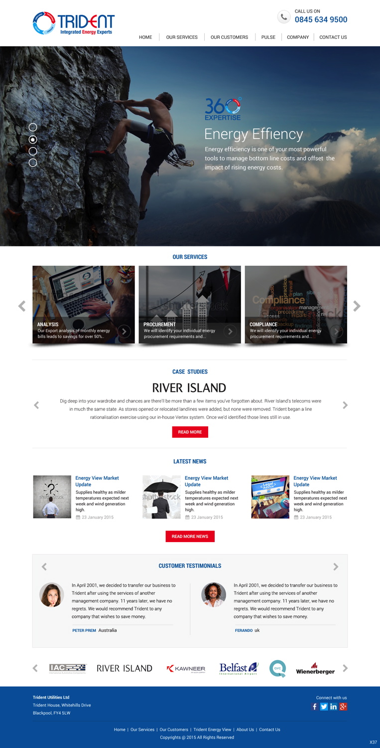 Web Design by pb for this project | Design #5345878