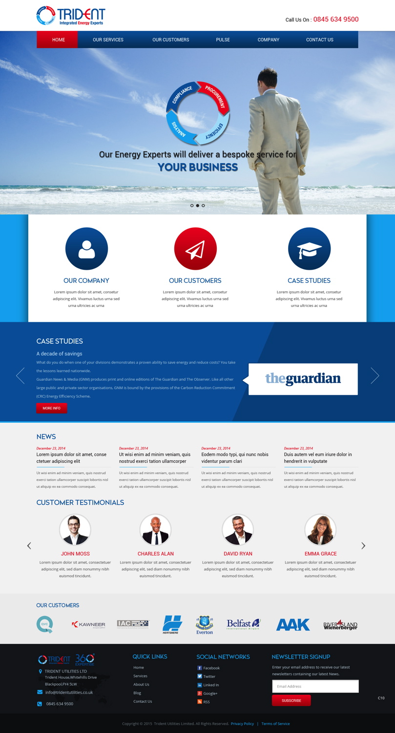 Web Design by pb for this project | Design #5368693