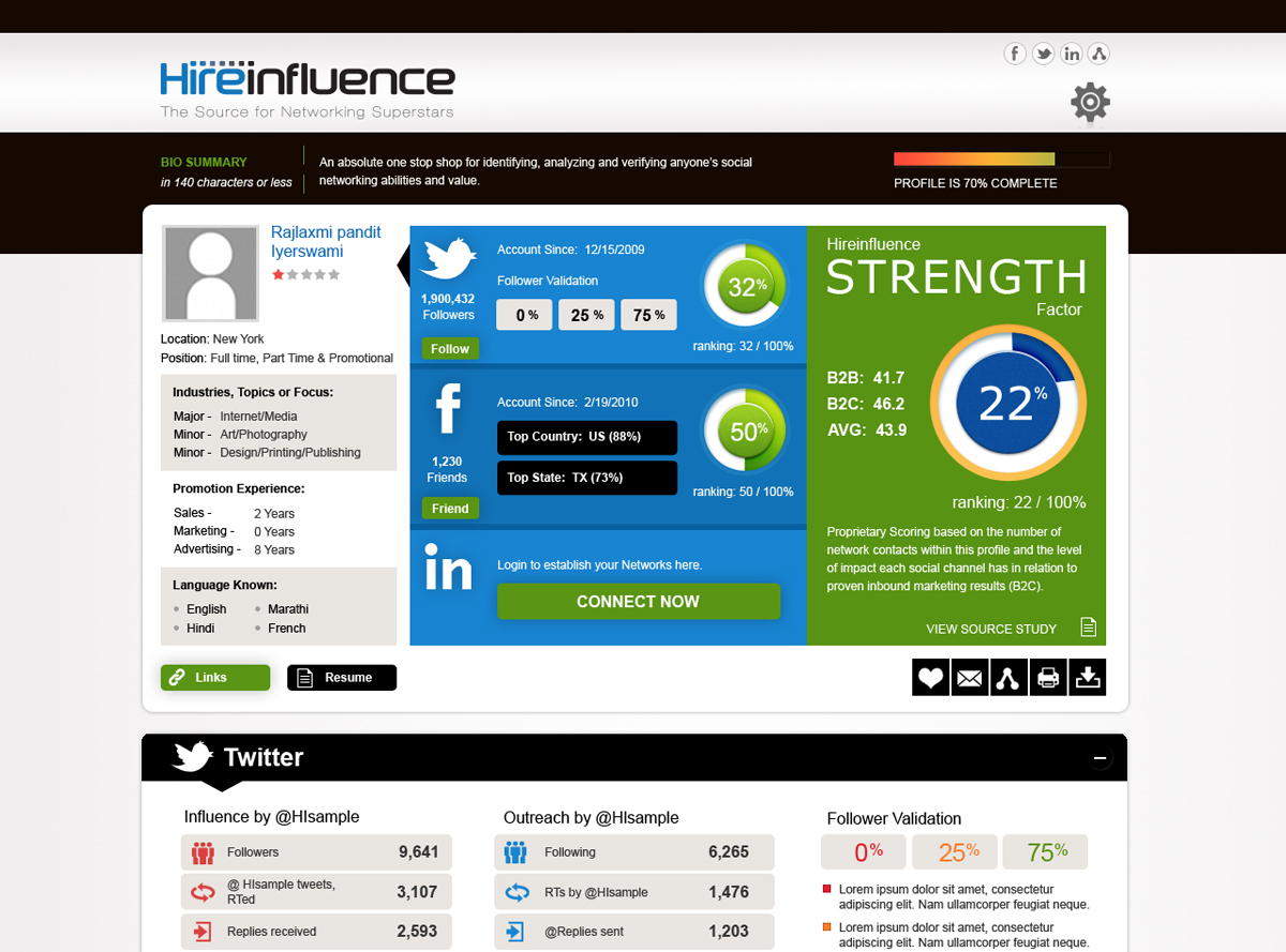 Design Graphique par Paint 'n Pixel pour HireInfluence, Inc. | Design #1479740