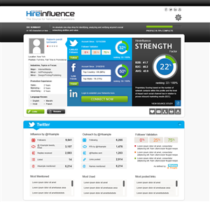 Graphic Design by webxvision for HireInfluence, Inc. | Design: #1480770