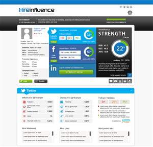 Graphic Design by webxvision for HireInfluence, Inc. | Design: #1480774