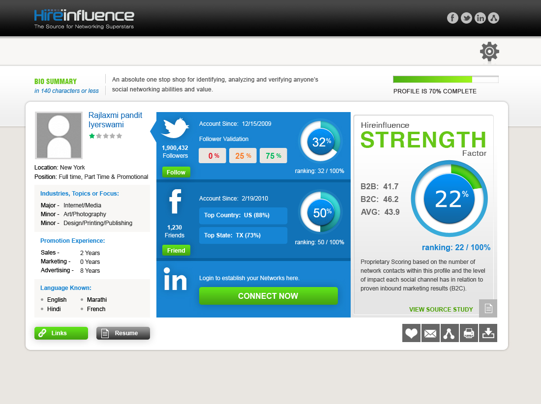 Graphic Design by webxvision for HireInfluence, Inc. | Design #1484390
