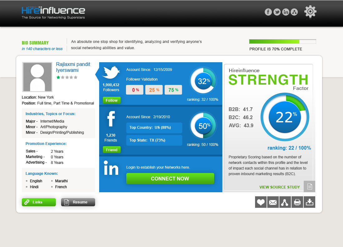 Graphic Design by webxvision for HireInfluence, Inc. | Design #1484391