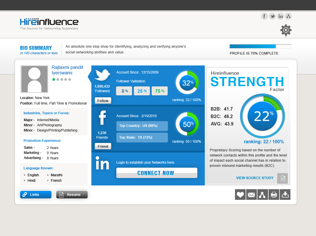 Graphic Design by webxvision for HireInfluence, Inc. | Design #1487752
