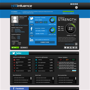 Graphic Design by Blue Tusk Design for HireInfluence, Inc. | Design #1480906