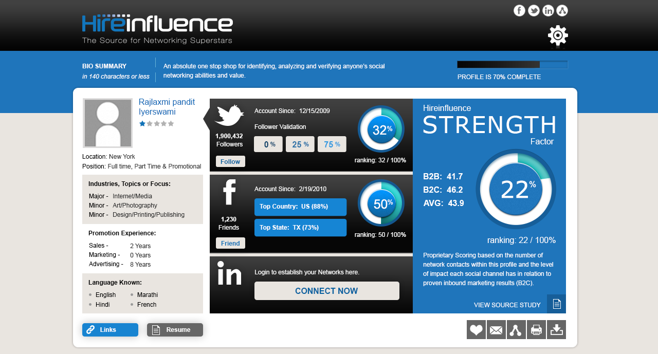 Graphic Design by Esemsee for HireInfluence, Inc. | Design #1479601
