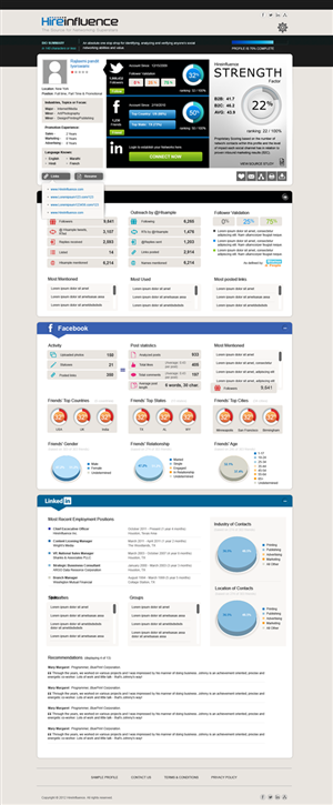 Graphic Design by Juni for HireInfluence, Inc. | Design: #1483491