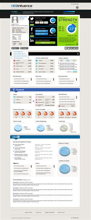 Graphic Design by Juni for HireInfluence, Inc. | Design: #1483506