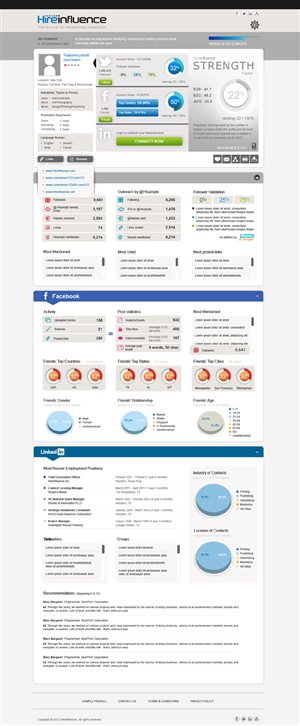 Graphic Design by Juni for HireInfluence, Inc. | Design: #1483615